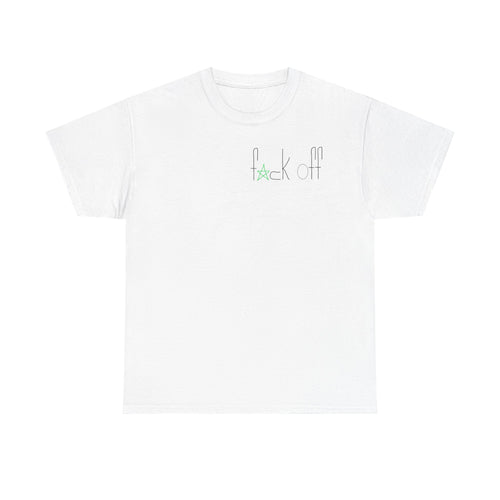 "fck it" Star Script Tee – Minimal Graphic
