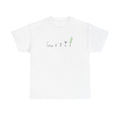 Grow Plant T-Shirt — Minimalist Handwritten Garden Tee